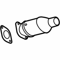 OEM 2010 Cadillac SRX Catalytic Converter - 20772457