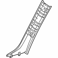 OEM 2012 BMW 335is Cover, Column A Left - 51-43-7-129-311