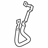 OEM 2021 Cadillac XT4 Positive Cable - 84524528