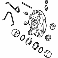 OEM 2020 Kia Stinger Rear Brake Caliper Kit - 58310J5A50BCR