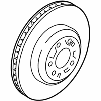 OEM Kia Stinger Disc Assembly-Rear Brake - 58411J5500