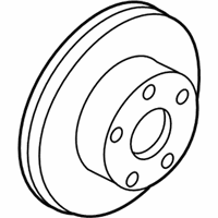 OEM 2003 Infiniti G35 Rotor - Disc Brake, Front - 40206-CD005