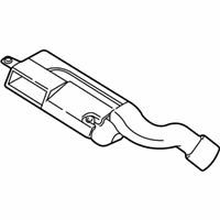 OEM 2000 Kia Spectra Duct Assembly-Front ESH Air - 0K2AA13200C