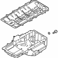 OEM Ford Mustang Oil Pan - KR3Z-6675-A