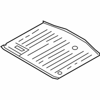 OEM 2017 Nissan Leaf Floor - Rear, Rear - 74511-3NF0A