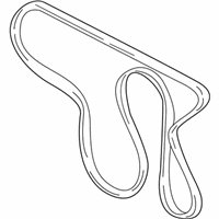 OEM 2004 Buick Rainier Serpentine Belt - 19244949