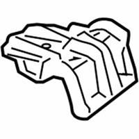OEM Nissan Sentra INSULATOR-Heat Trunk Floor - 74772-5M000