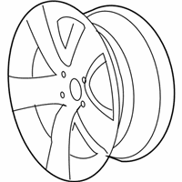 OEM 2009 Pontiac G8 Wheel, Alloy - 92212153