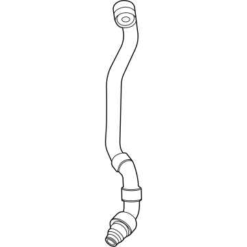 OEM 2022 BMW X5 HOSE ELECTRIC COOLANT PUMP - 17-12-8-071-765