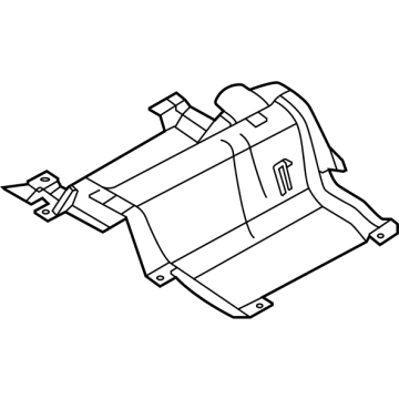 OEM 2021 Ford Bronco Sport SHIELD - LX6Z-78114B06-A