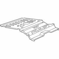 OEM 1998 Ford Explorer Floor Pan - F57Z9811215A