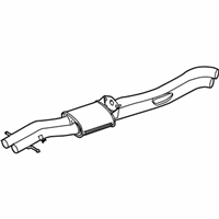 OEM 2005 BMW X3 Centre Muffler - 18-30-3-403-628