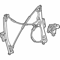 OEM Cadillac ELR Window Regulator - 23421475