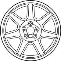 OEM Kia K900 Wheel Assembly-Temporary - 52910B1900