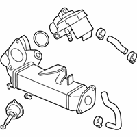 OEM BMW X3 Exhaust Cooler - 11-71-8-517-724