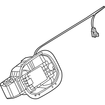 OEM 2022 Hyundai Santa Cruz HOUSING-FUEL FILLER DR - 81595-K5000