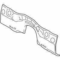 OEM 2010 BMW 128i Splash Wall - 41-13-7-152-823