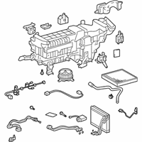 OEM 2009 Lexus LS600h Unit Assy, Cooling, Rear - 87030-50050