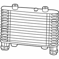 OEM 2014 Cadillac CTS Auxiliary Radiator - 23177172