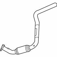 OEM 2005 Hummer H2 Converter & Pipe - 15229367