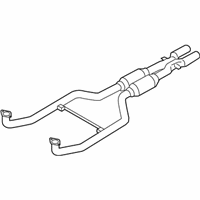 OEM 2013 BMW M6 Muffler - 18-30-7-845-471