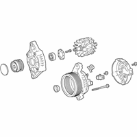 OEM Toyota Avalon Alternator - 27060-0P440