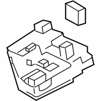 OEM Cadillac Relay & Fuse Plate - 25743730