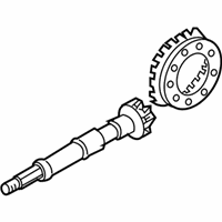 OEM 2014 Infiniti QX70 Gear Set-Final Drive - 38100-7S480