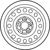 OEM 2000 Nissan Maxima Wheel, Steel - 40300-AU007
