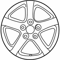 OEM 2000 Nissan Maxima Aluminum Wheel - 40300-3Y326