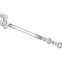 OEM 2019 Chevrolet Malibu Intermed Shaft - 84304681