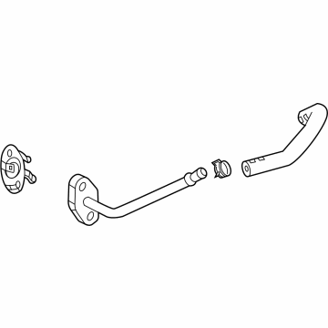 OEM Chevrolet Silverado 2500 HD Water Return Tube - 12691899