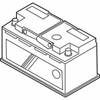 OEM BMW Z4 Battery, Manuf.: Exide (Warranty Only) - 61-21-7-591-080