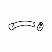 OEM Hyundai Veloster N Hose-Fuel Filler Neck - 31036-J3500