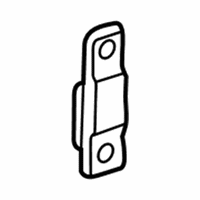 OEM 2000 Dodge Durango Rear Door Lower Hinge - 55256424AD