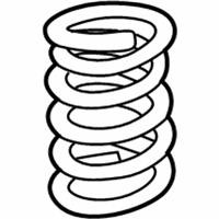 OEM Chevrolet Express 1500 Front Spring - 15058105