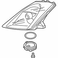 OEM 2006 Nissan 350Z Headlamp Housing Assembly, Passenger Side - 26025-CF40B