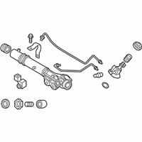 OEM 2017 Nissan Armada Gear Assy-Power Steering - 49200-1LA1A