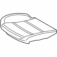 OEM 2015 BMW 535i GT xDrive Foam Section, Basic, Seat - 52-10-7-310-120