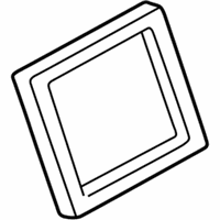OEM GMC Evaporator Core Seal - 52468057