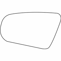 OEM Chrysler Glass-Mirror Replacement - 68020073AA