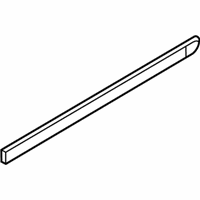 OEM 2017 Nissan Rogue Moulding-Rear Door, RH - 82876-4BA0A