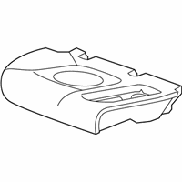 OEM 2022 Chevrolet Spark Seat Cushion Pad - 95433609