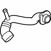 OEM BMW 335i Line, Water Pump, Crankcase - 11-53-7-584-550