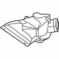 OEM 2003 Nissan Maxima Duct Assembly-Air - 16555-5Y700