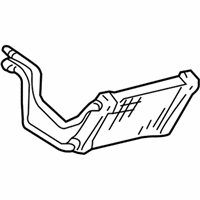 OEM Lexus Unit Sub-Assy, Heater Radiator - 87107-0E010
