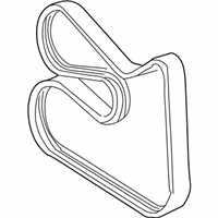 OEM 2000 BMW Z3 Ribbed V-Belt - 11-28-7-636-366