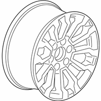 OEM GMC Sierra 1500 Wheel, Alloy - 23376220