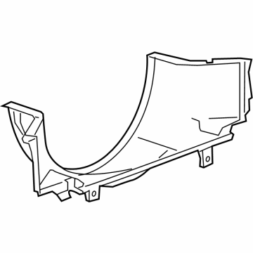 OEM GMC Savana 3500 Lower Shroud - 84930911
