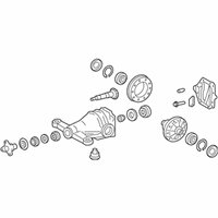 OEM 2017 Lexus LS460 Carrier Assembly, Differential - 41110-50323